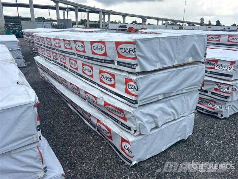 Quantity of (192) (4) Pallets of 2x8x16 SYP #2 Pri Other components