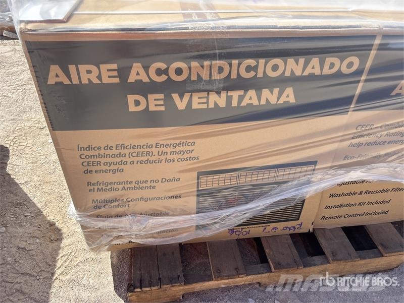  Quantity of (2) 18,000 BTU Window Air Conditioner Sildīšanas un atkausēšanas iekārtas