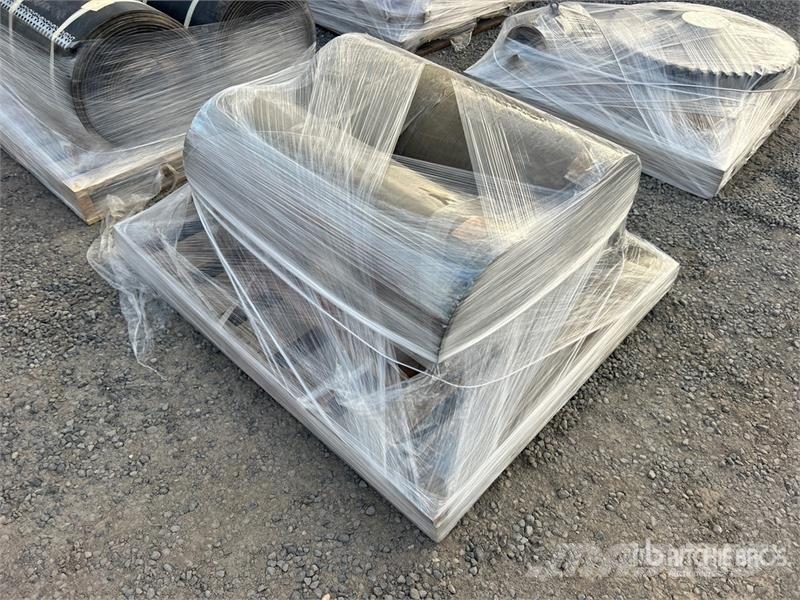 Quantity of (2) 38 in Pulley Conveyor Belt (Unused Outros componentes