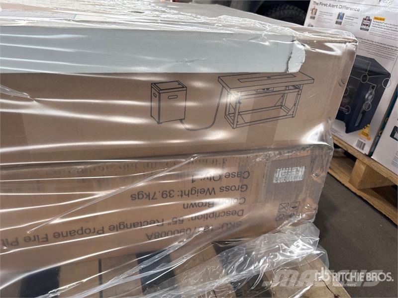 Quantity of (2) 55 in Propane Fire Pit Table (Unus Other components