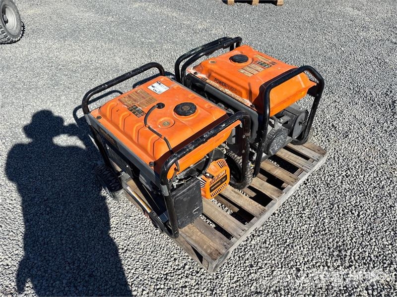 Quantity of (2) 8 kW Portable Generator Set Other Generators