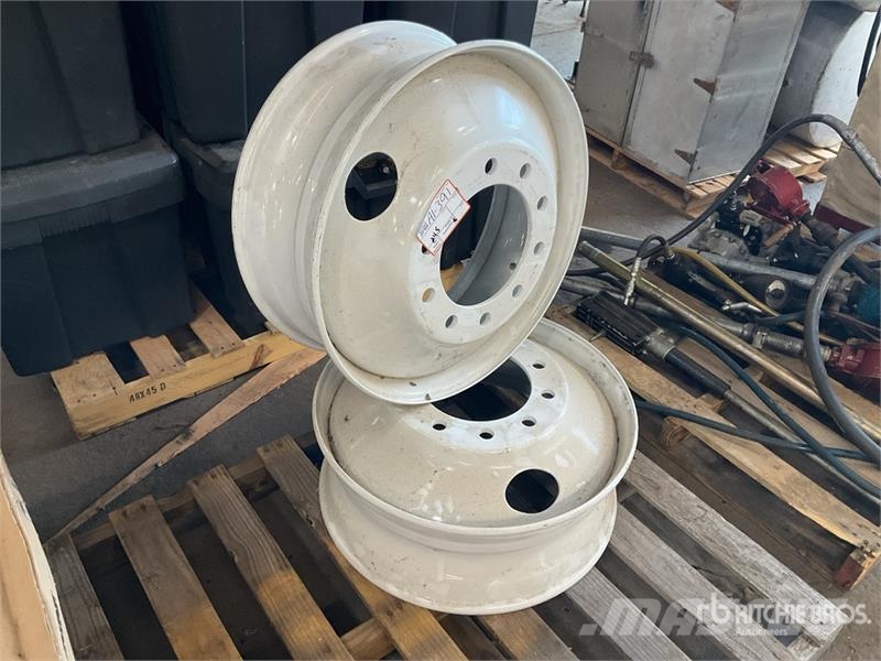 Quantity of (2) Accuride 24.5x8.25 Wheels Ruedas