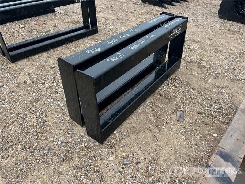 Quantity of (2) All Star Skid Steer Attachment Mou Drugi deli