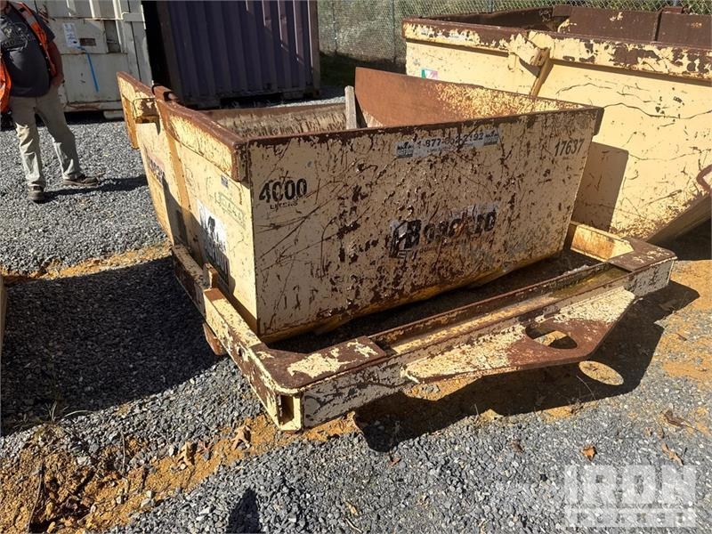 Quantity of (2) Boscaro 132 in Bucket クレーン部品と設備