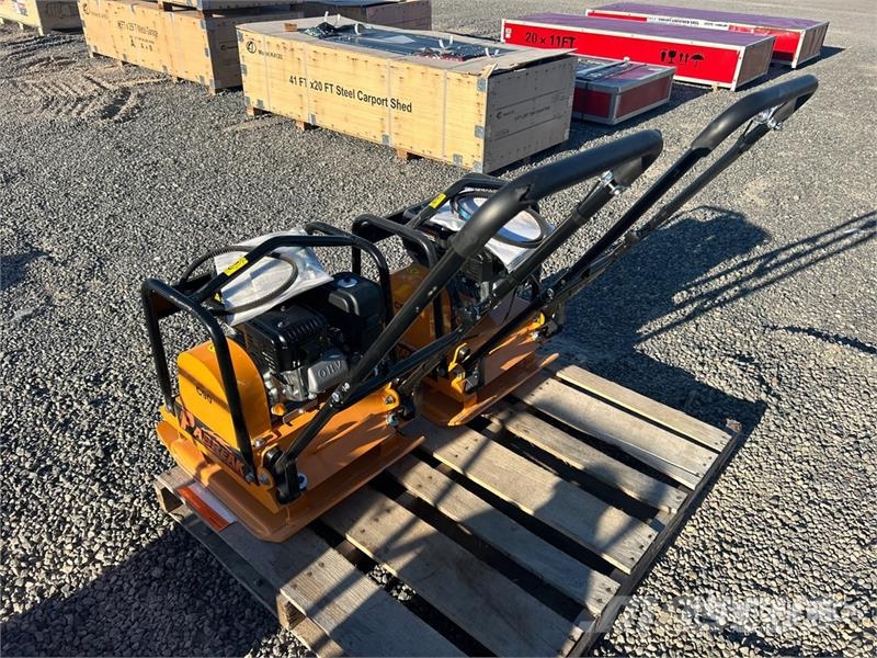  Quantity of (2)  C90 Vibratory Plate Compactor (Un دكاكات أفقية
