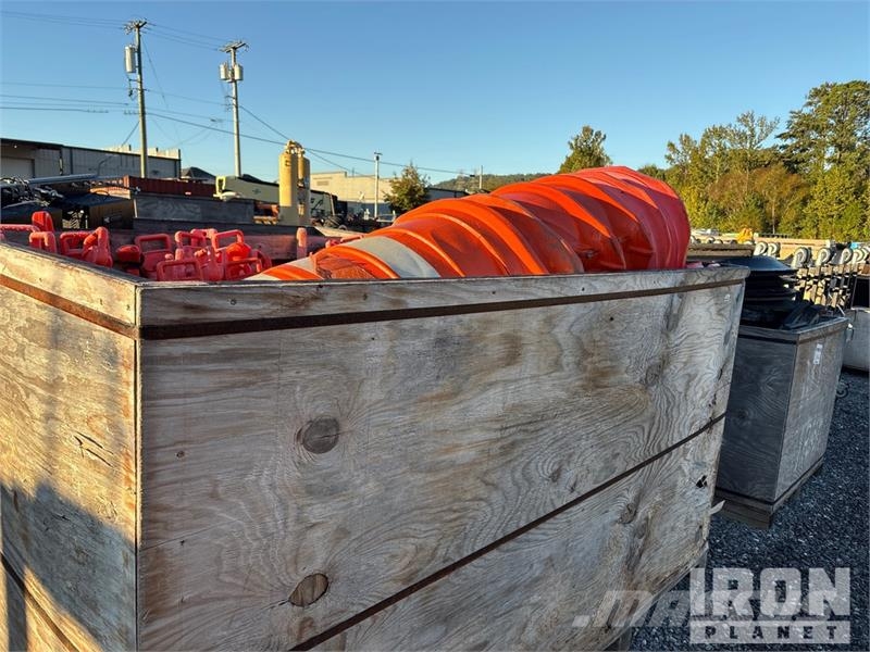 Quantity of (2) Crates of Traffic Cones Pipelayer dozers