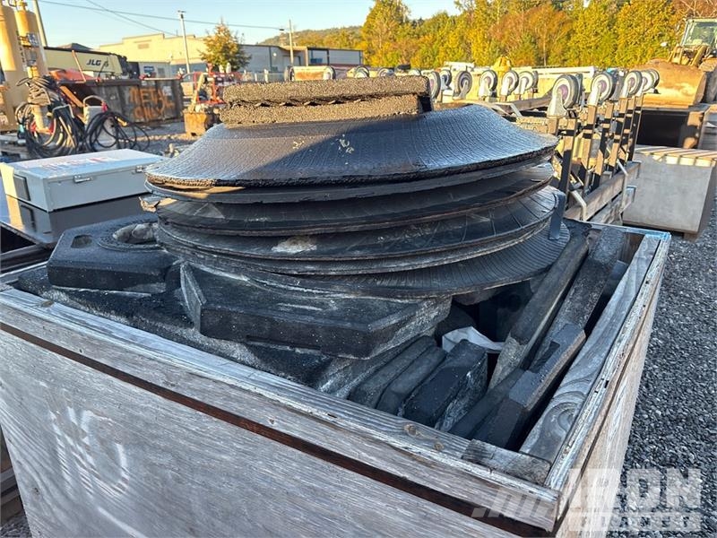 Quantity of (2) Crates of Traffic Cones Pipelayer dozers