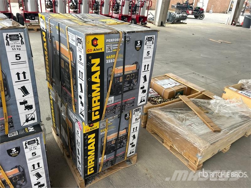  Quantity of (2) Firman P03501 Portable Generator S Andre generatorer