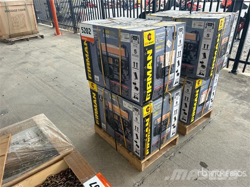  Quantity of (2) Firman P03501 Portable Generator S Andre generatorer