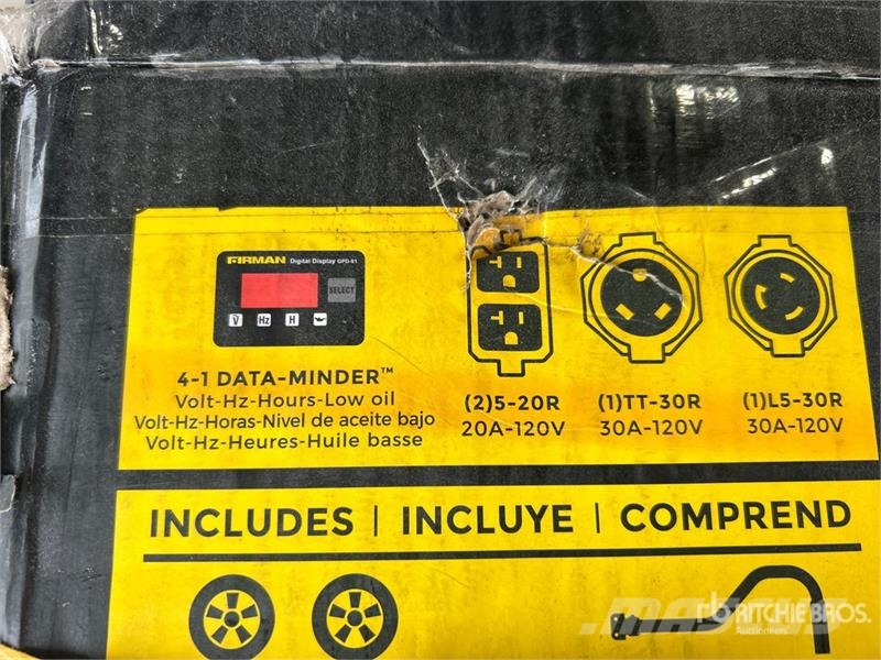  Quantity of (2) Firman P03501 Portable Generator S Andre generatorer