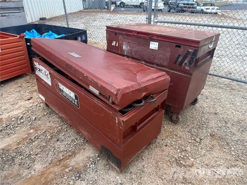  Quantity of (2) Gang Boxes of Wire Rope Slings أجزاء ومعدات رافعات