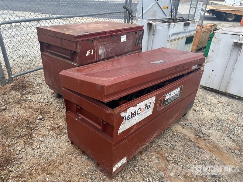  Quantity of (2) Gang Boxes of Wire Rope Slings أجزاء ومعدات رافعات