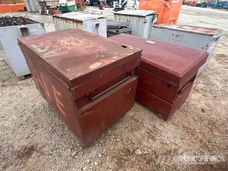  Quantity of (2) Gang Boxes of Wire Rope Slings أجزاء ومعدات رافعات