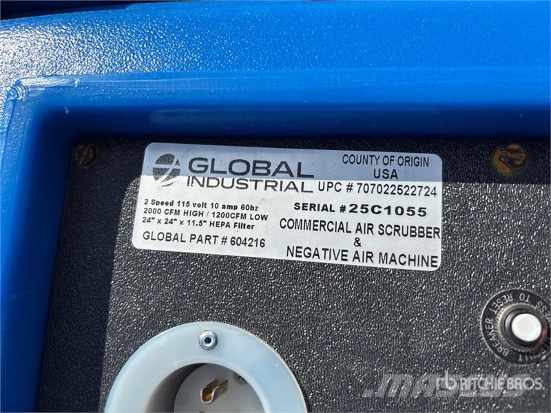 Quantity of (2) Global Industrial Commercial Air S Outros componentes