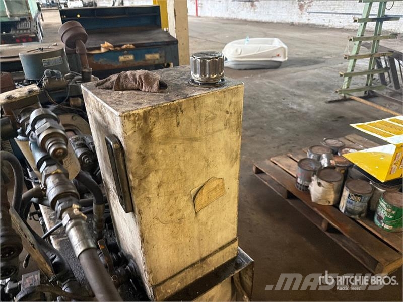 Quantity of (2) Hydrostatic Test Pump Other components
