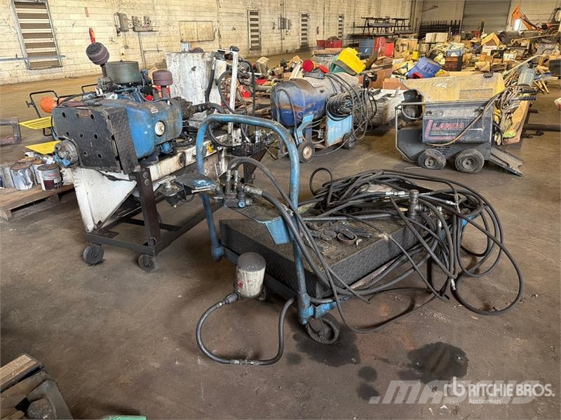 Quantity of (2) Hydrostatic Test Pump Other components