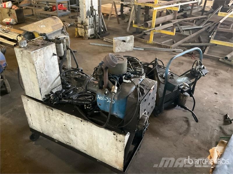 Quantity of (2) Hydrostatic Test Pump Other components
