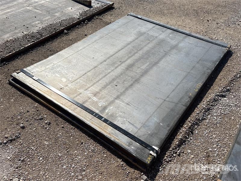  Quantity of (2)  Kit Containers Steel 5 ft 1 in x  Other components