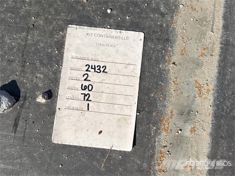 Quantity of (2) Kit Containers Steel 5 ft x 7 ft Other components