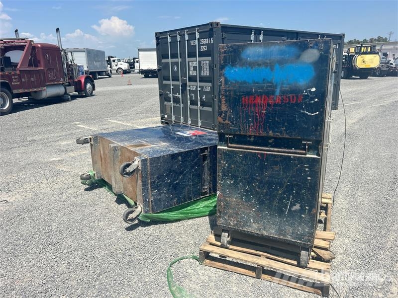  Quantity of (2) Knaack 109 Job Site Box Other components