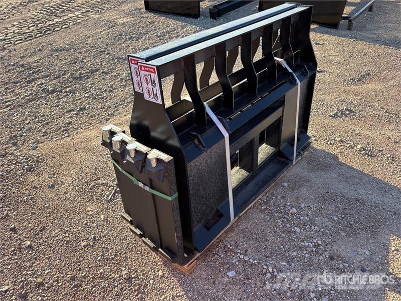 Quantity of (2) LYALS ALSF48 48 in Skid Steer For Паллетные вилы для фронтальных погрузчиков