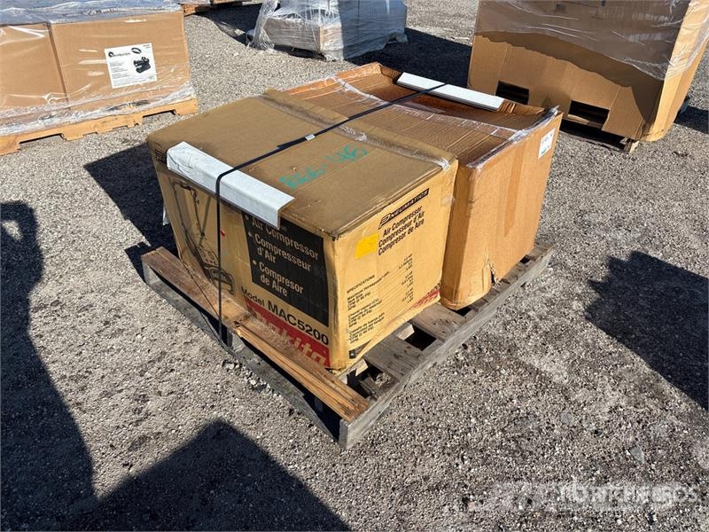 Quantity of (2) MAC5200 6.5 cfm Mobile 30 gal 3 HP Compressors