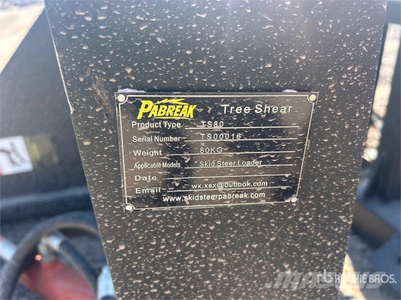 Quantity of (2) PABREAK TS80 Skid Steer Post Pull Drugi deli