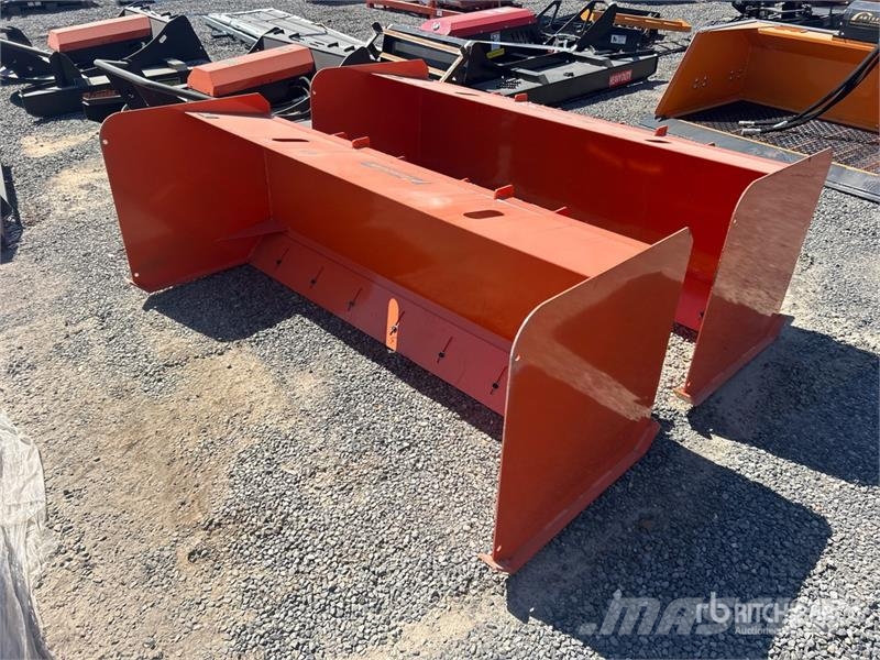  Quantity of (2)  PABREAK SP173 80 in Skid Steer Sn 제설 블레이드 및 제설기