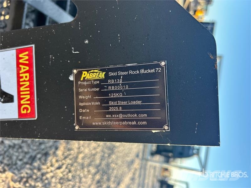 Quantity of (2) PABREAK RB130 72 in Rock Skid Ste Kašike / Korpe