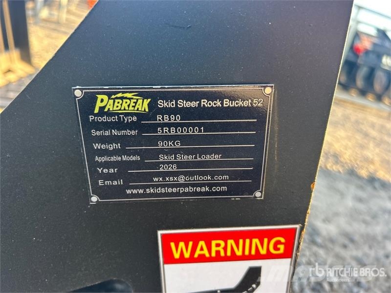 Quantity of (2) PABREAK RB90 56 in Rock Skid Stee Kašike / Korpe