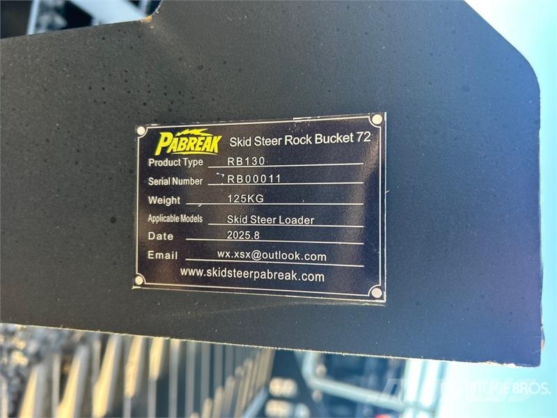 Quantity of (2) PABREAK RB130 72 in Rock Skid Ste Kašike / Korpe