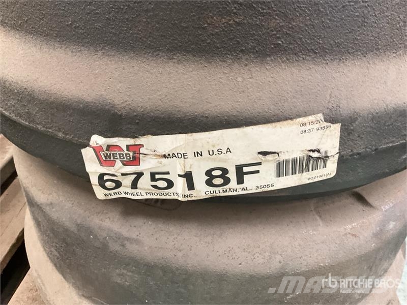 Quantity of (2) Pallets of Unused Brake Drums, Lig Otros componentes