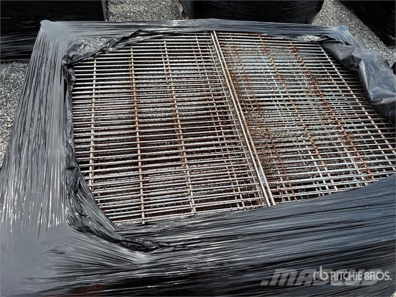 Quantity of (2) Pallets of Metal Shelving Other components