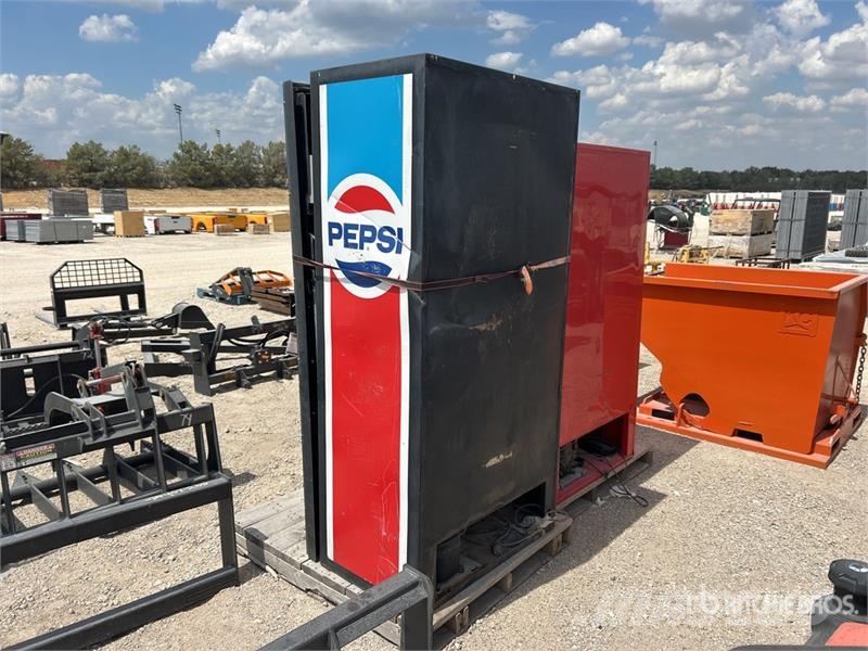 Quantity of (2) Soft Drink Vending Machine Other components