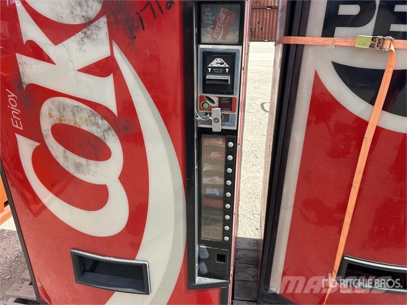 Quantity of (2) Soft Drink Vending Machine Other components
