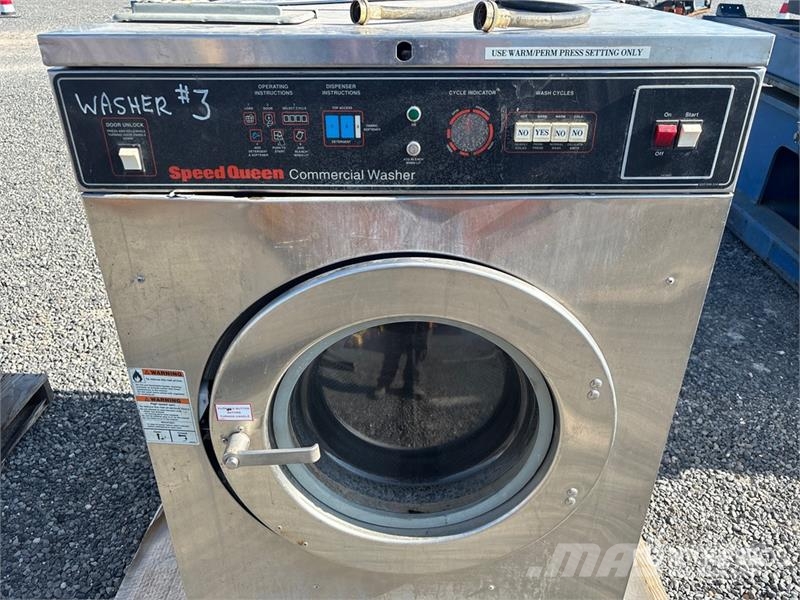 Quantity of (2) Speed Queen Clothes Washers (1) Dr Építőipar - Egyebek