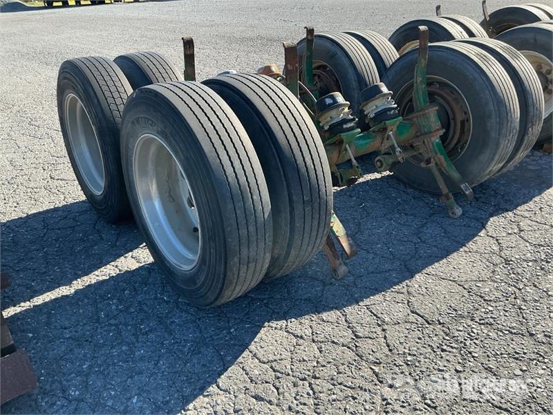  Quantity of (2) Trailer Axles Drugi deli