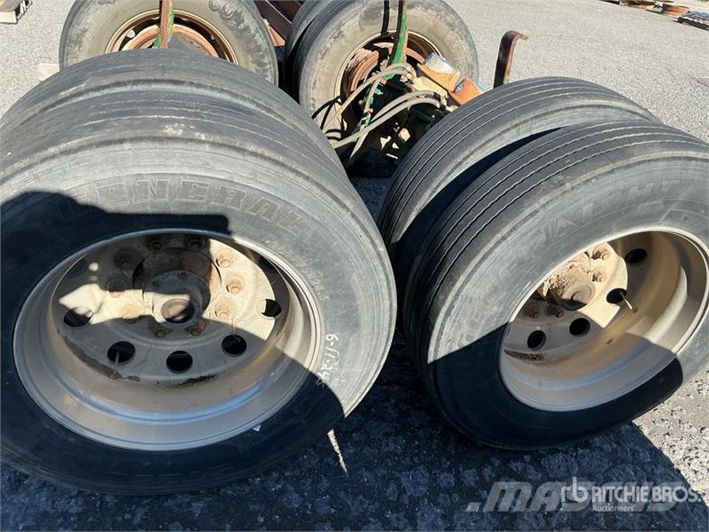  Quantity of (2) Trailer Axles Drugi deli