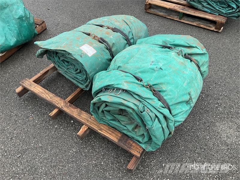 Quantity of (2) Trailer Tarps Andet tilbehør