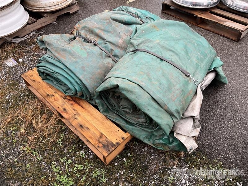 Quantity of (2) Trailer Tarps Andet tilbehør