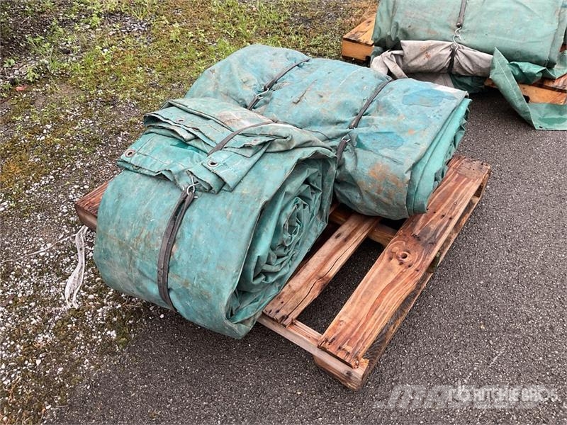 Quantity of (2) Trailer Tarps Andet tilbehør