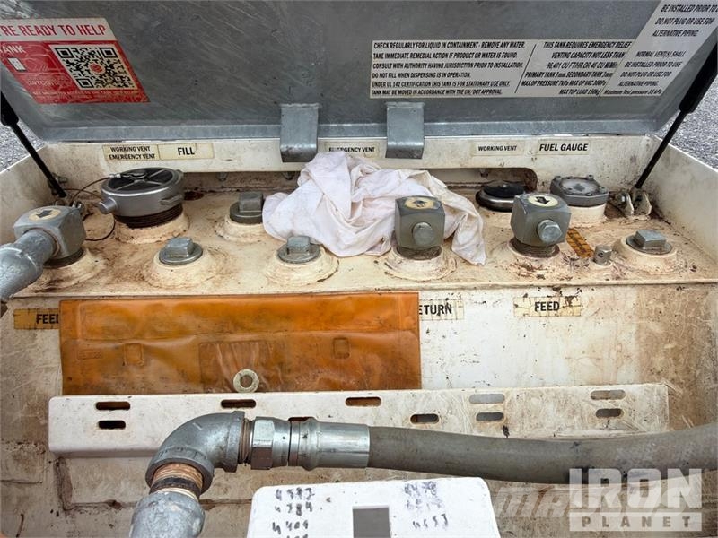 Quantity of (2) Trans Cube 552 gal Skid Mounted St Kütusemahutid