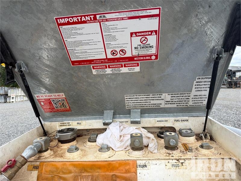 Quantity of (2) Trans Cube 552 gal Skid Mounted St Kütusemahutid