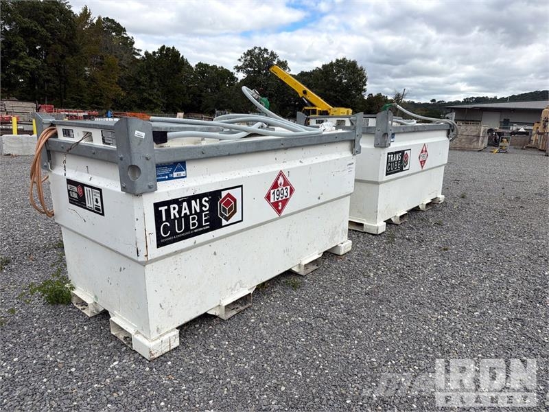 Quantity of (2) Trans Cube 552 gal Skid Mounted St Kütusemahutid