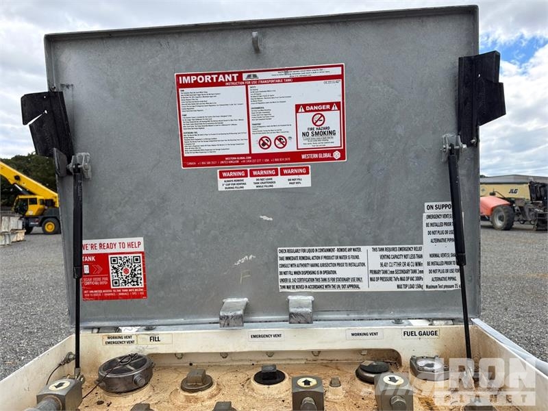 Quantity of (2) Trans Cube 552 gal Skid Mounted St Kütusemahutid
