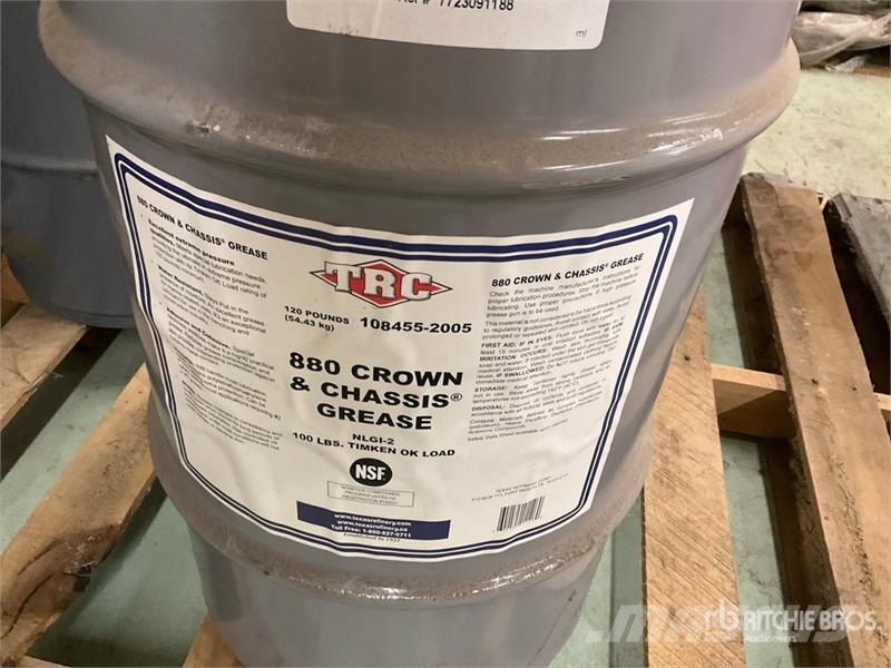 Quantity of (2) TRC 880 Crown & Chassis Barrels of Andet tilbehør