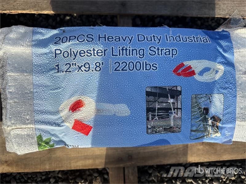  Quantity of (20) 1.2 in x 9.8 ft Heavy Duty Indust Other components