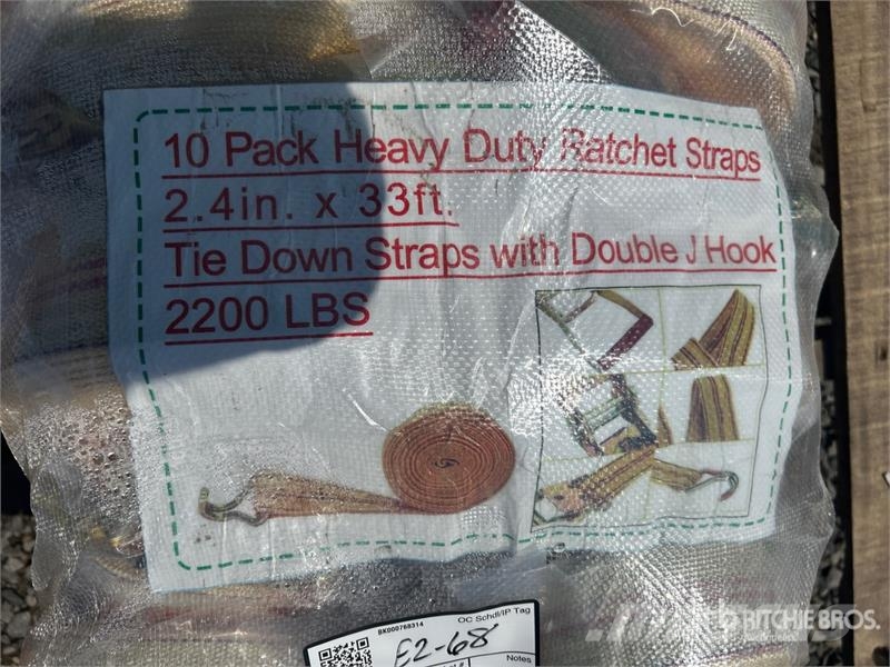 Quantity of (20) 2.4 in x 33 ft Yellow Heavy Duty Other components