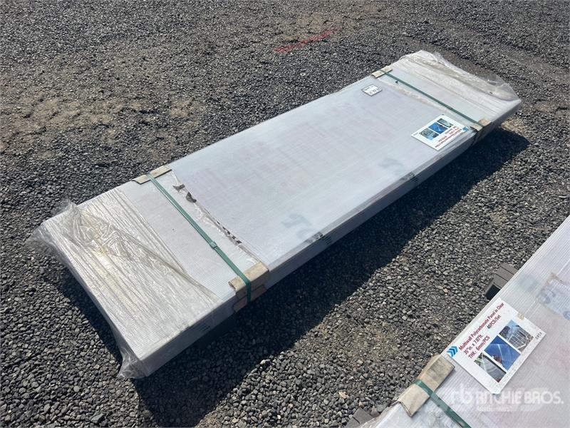 Quantity of (20) 27 in x 8 ft Multi-wall Polycarbo Pacēlāji, vinčas un materiālu lifti
