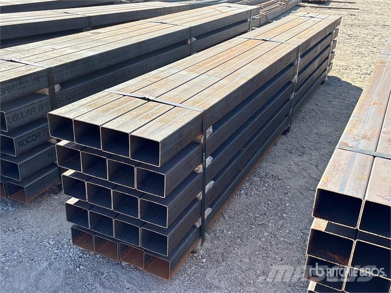  Quantity of (20) 5 in x 4 in x 14 ft 11 Gauge Rect المصاعد والرافعات المادية